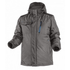 HT5K241-2XL REN Куртка утепленная (водостойкость 2000мм H2O, 100% полиэстер), цвет графит, размер 2XL (56), HOEGERT, 5902801203657 (CN)