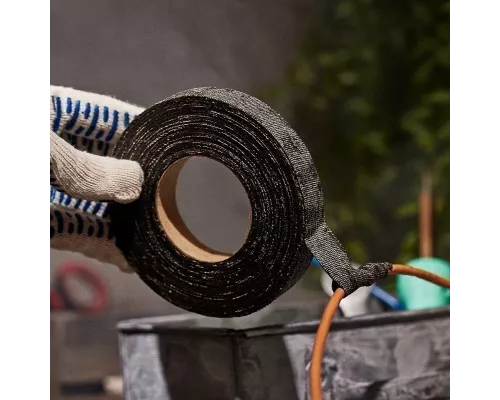 Изолента х/б 18х0,35 мм (ролик 15 м/180 г) (1-ПОЛ) REXANT