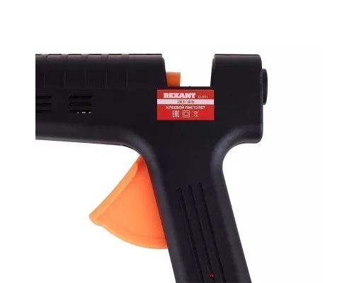 Пистолет клеевой, 60Вт, Ø11мм, настройка температуры 120..240℃, кейс REXANT