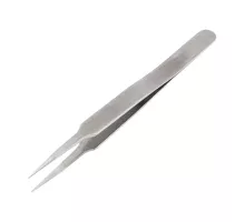 Пинцет прямой с острыми кончиками 120мм REXANT