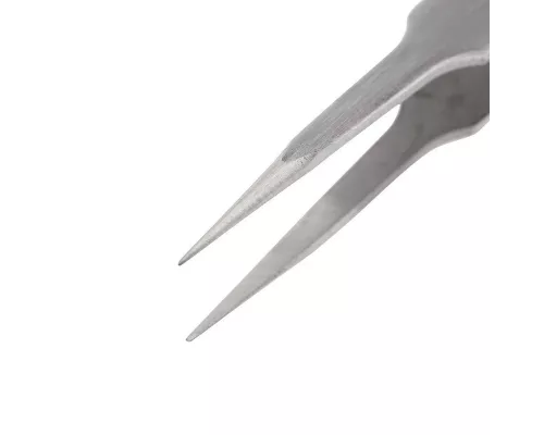 Пинцет прямой с острыми кончиками 120мм REXANT