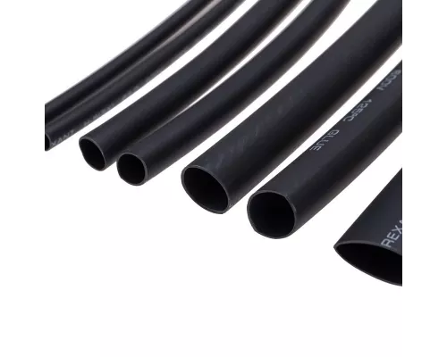 Набор термоусаживаемых трубок СТТК №7 GLUE 3:1, упаковка 7 шт. по 10 см REXANT