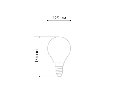 Лампа филаментная LOFT GLOBE A125 11,5Вт 1380Лм 2400K E27 золотистая колба REXANT