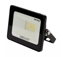 Прожектор светодиодный СДО 10Вт 800Лм 6500К холодный свет, черный корпус REXANT