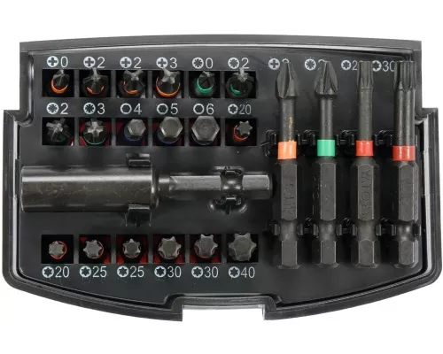 Набор насадок для ударных отверток 23 шт YATO YT-04621