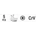 Набор ключей TORX шарнирных двухсторонних T15-T60 5 эл YATO YT-05320