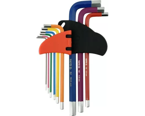 Набор шестигранных ключей 9 эл YATO YT-05631