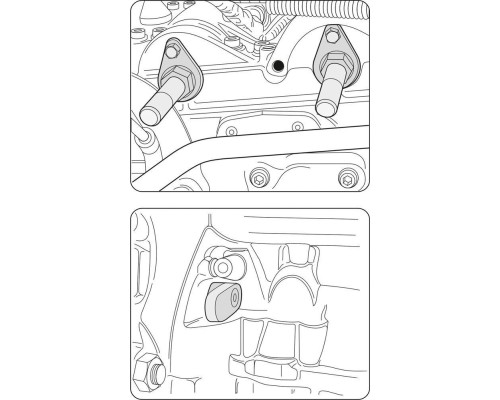 Набор фиксаторов распредвала VW, SEAT, SKODA YATO YT-06012