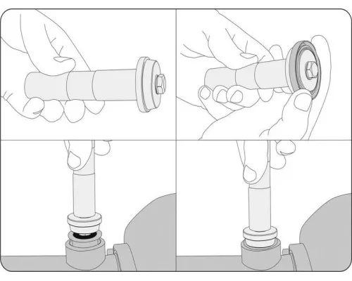 Набор для установки подшипников и сальников на автомобиле YATO YT-0638