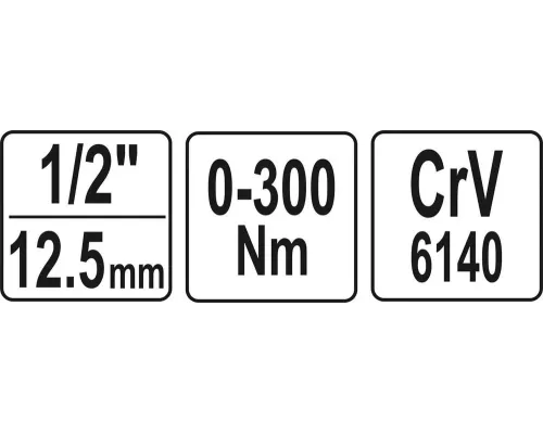 Ключ динамометрический стрелочный YATO YT-07641