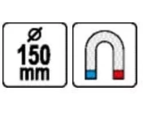 Миска нержавеющая с магнитным дном YATO YT-0830