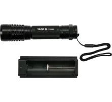 Фонарь в прочном алюминиевом корпусе перезаряжаемый XP-G3 CREE 6W YATO YT-08568