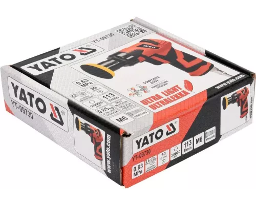Шлифмашина пневматическая YATO YT-09730