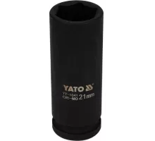 Длинная ударная насадка 1/2" 21 мм YATO YT-1041