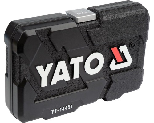 Набор торцевых головок 23 предмета YATO YT-14451