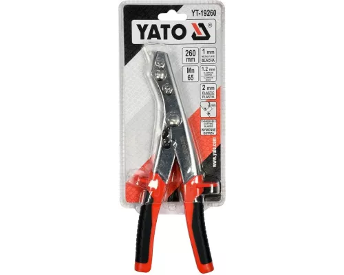 Ножницы матричные по металлу 260 мм YATO YT-19260