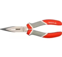 YT-2028 Тонкогубцы изогнутые 200мм CRV, YATO, 5906083920288 (CN)