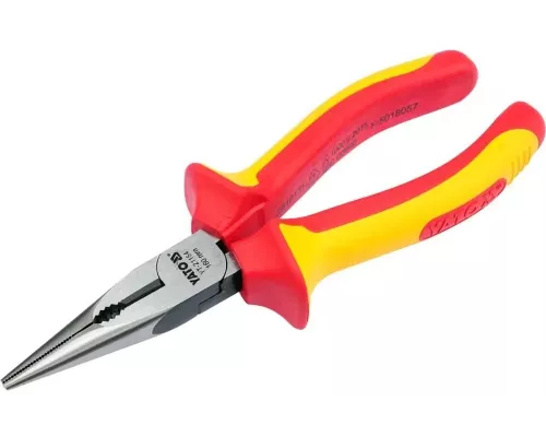 Плоскогубцы диэлектрические прямые удлиненные 160 мм YATO YT-21154