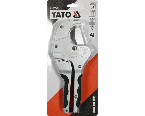 Ножницы для резки пластиковых труб до 51мм YATO YT-2228 Ножницы для резки пластиковых труб до 51мм YATO YT-2228