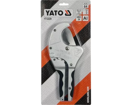 Ручные ножницы для ПВХ труб до 64 мм YATO YT-2229