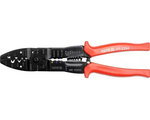 Обжимные клещи для разъемов 0,5-5,5 мм² YATO YT-2254