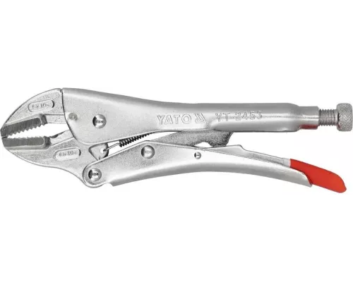 Клещи зажимные (морзе) с фиксатором 250 мм YATO YT-2453 Клещи зажимные (морзе) с фиксатором 250 мм YATO YT-2453