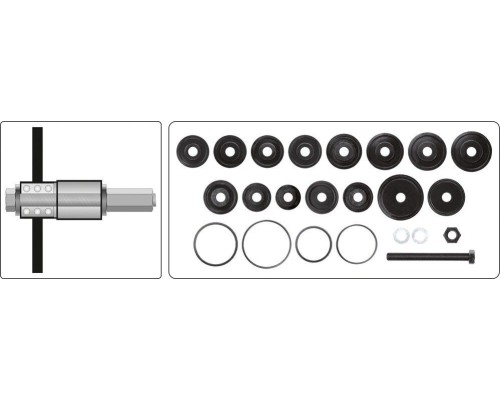 Инструмент для снятия подшипников передней ступицы YATO YT-2541