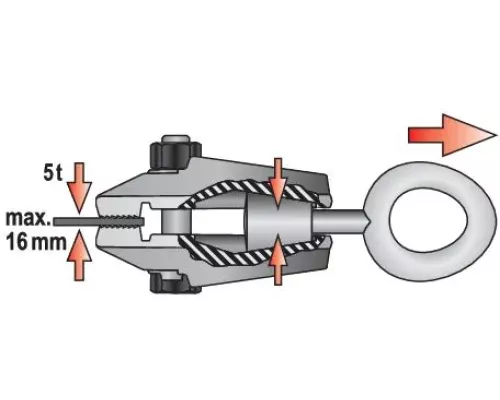 Зажим для листового металла YATO YT-2542