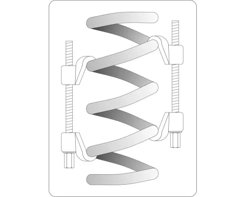 Съемник пружин 82x355 мм YATO YT-2547
