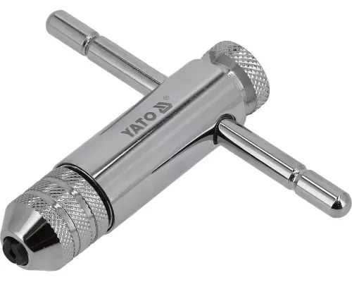 Вороток с трещоточкой для метчика M3-M10 L-85мм YATO YT-2989