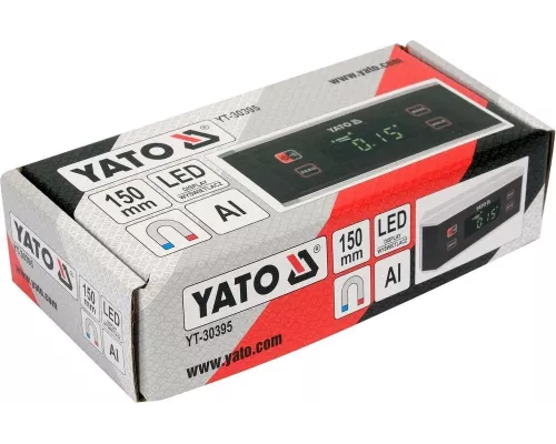 Электронный магнитный уровень 150 мм YATO YT-30395