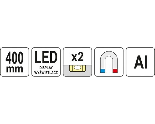 Уровень электронный магнитный 400 мм YATO YT-30397