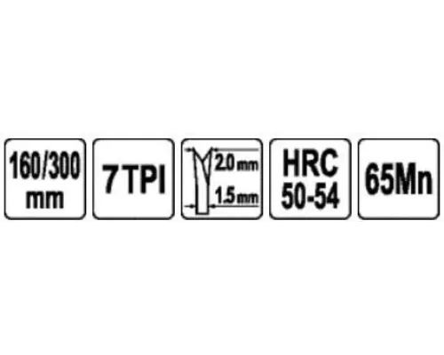 Ножовка по гипсокартону YATO YT-3134