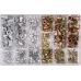 Заклепки стальные и алюминиевые 300 шт YATO YT-36480