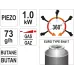 Горелка газовая с пьезоподжигом YATO YT-36710