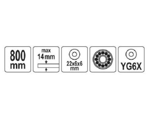 Устройство для резки плитки 800мм YATO YT-37000