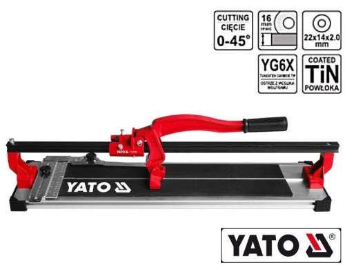 Плиткорез ручной профессиональный 500 мм YATO YT-3706