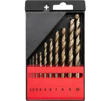 Набор сверл по металлу CO-HSS 10 шт YATO YT-41603