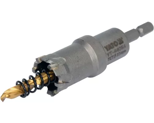 Коронка TCT по металлу 22мм YATO YT-44054
