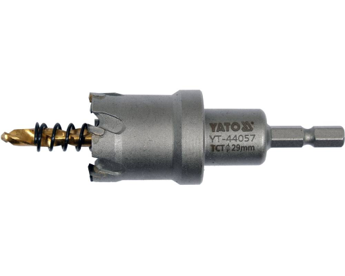 Коронка TCT по металлу 29мм YATO YT-44057