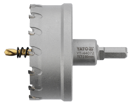 Коронка TCT по металлу 80мм YATO YT-44072