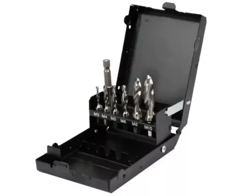 Набор сверл метчиков М3-М10 7шт YATO YT-44849