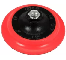 Крепление для полировальных кругов 125 мм с липучкой, М14 YATO YT-47890