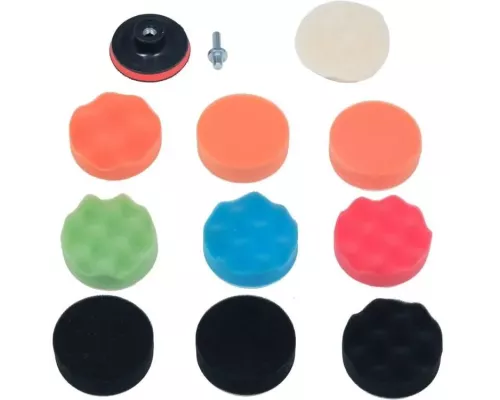 Полировальный набор диаметром 80 мм YATO YT-47930