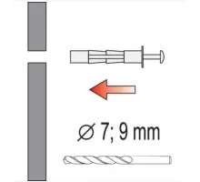 Обжимная машина MOLLY с 10 дюбелями YATO YT-51450