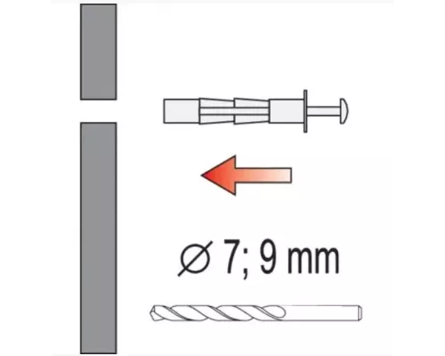 Обжимная машина MOLLY с 10 дюбелями YATO YT-51450