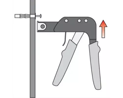 Обжимная машина MOLLY с 10 дюбелями YATO YT-51450