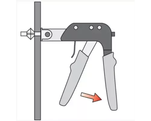 Обжимная машина MOLLY с 10 дюбелями YATO YT-51450