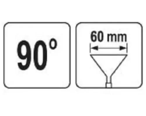 Клещи для гибки листов - изогнутые на 90°, 280 мм YATO YT-5417