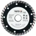 Алмазный диск сегмент TURBO 125 мм YATO YT-6023